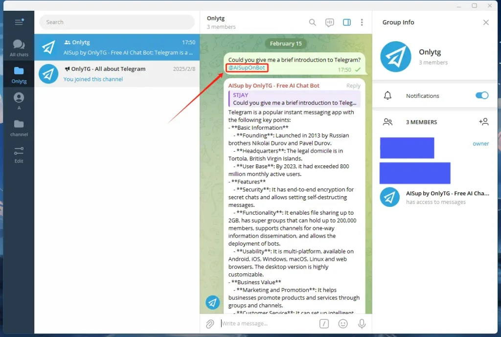 How to use AISup in different groups?