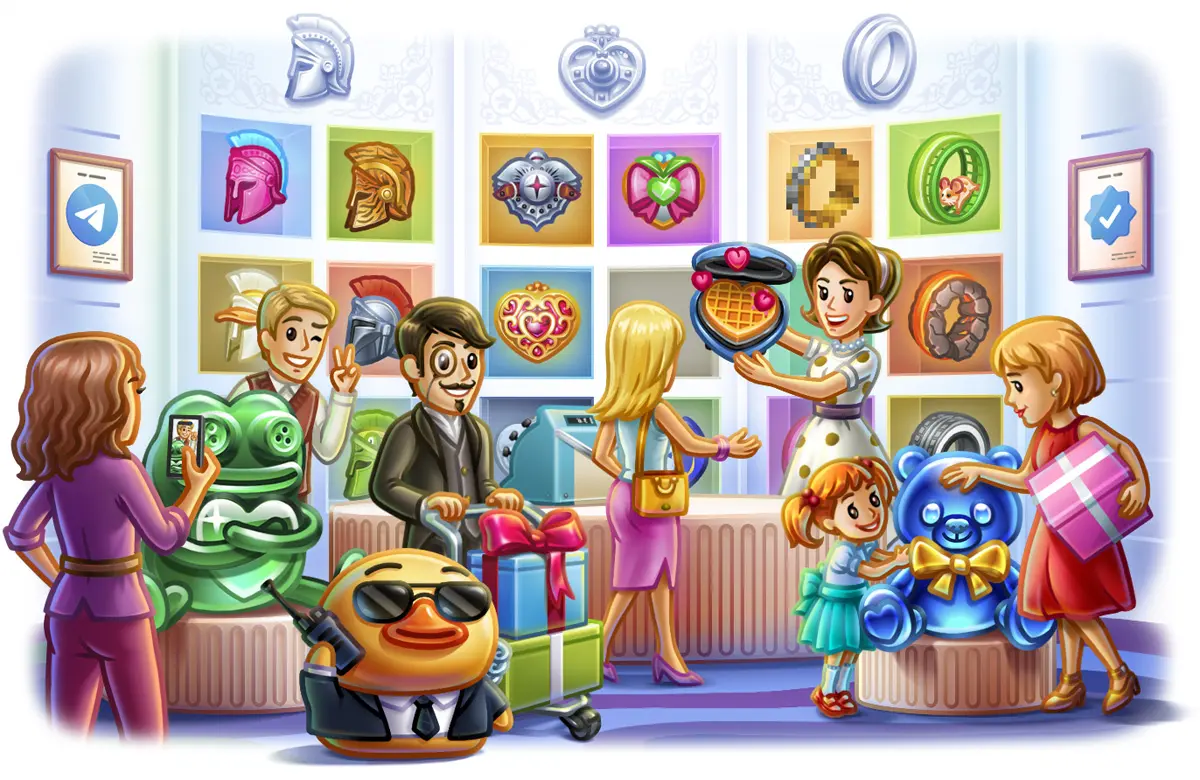 [2025.5.12] Telegram Launches Gift Marketplace