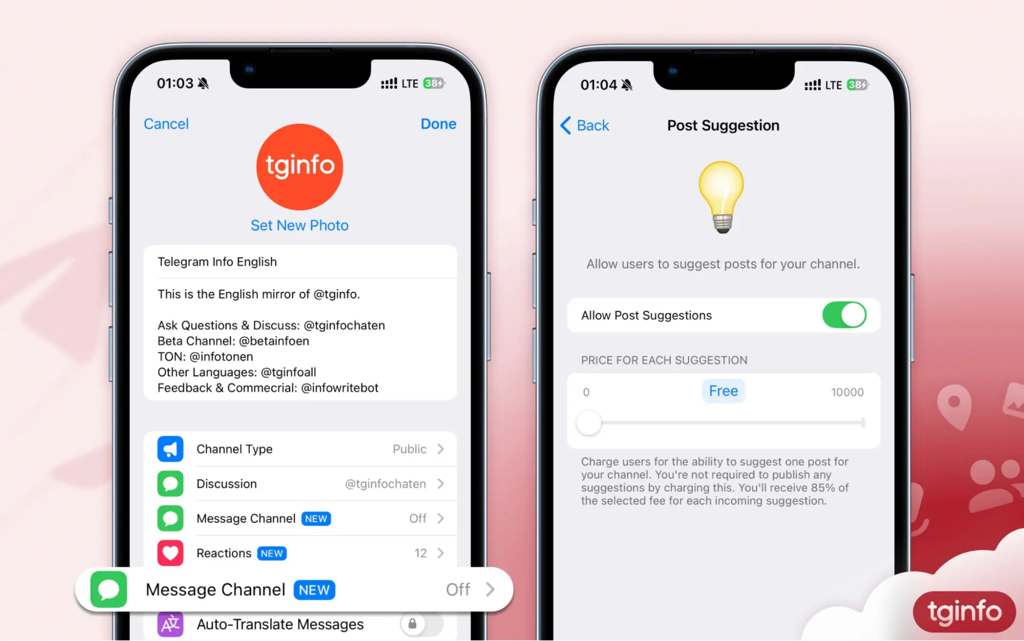 Telegram Beta Introduces Message Channels Feature for iOS