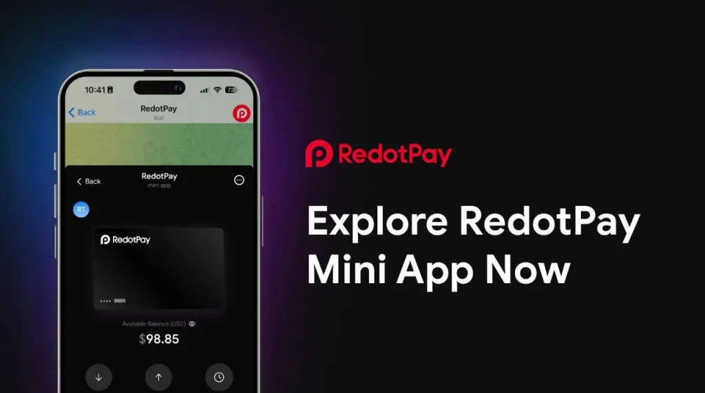 Telegram Introduces RedotPay Mini App for Instant USDT Payments
