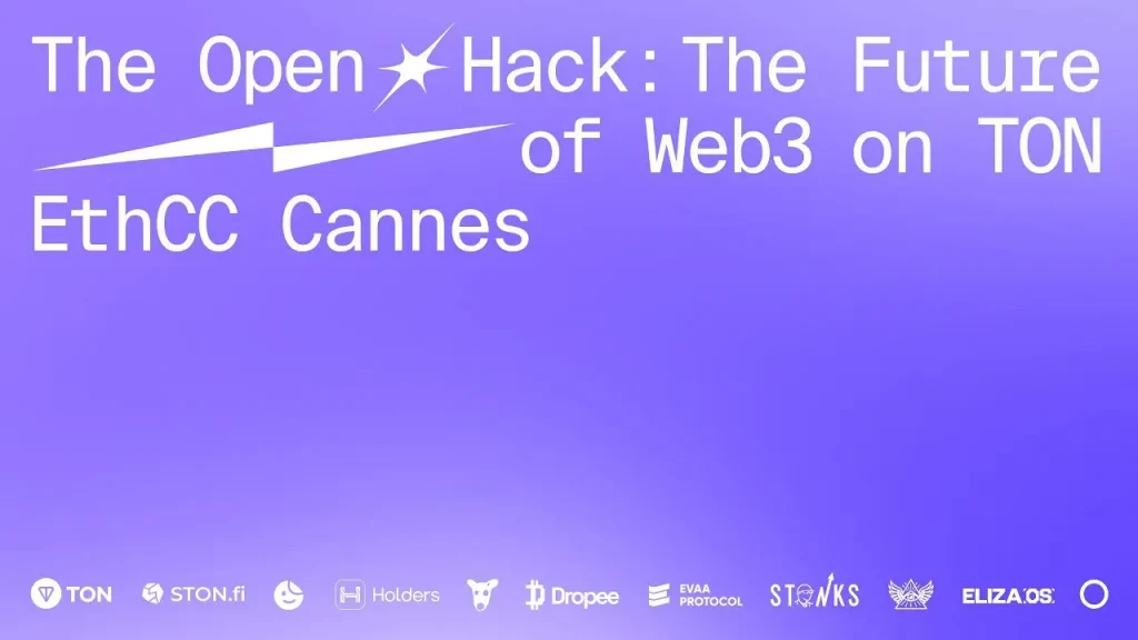 TON Open Hack Commences July 3 at EthCC Cannes