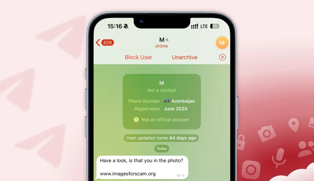 Telegram iOS & macOS Disable Links from Non‑Contacts to Combat Scams