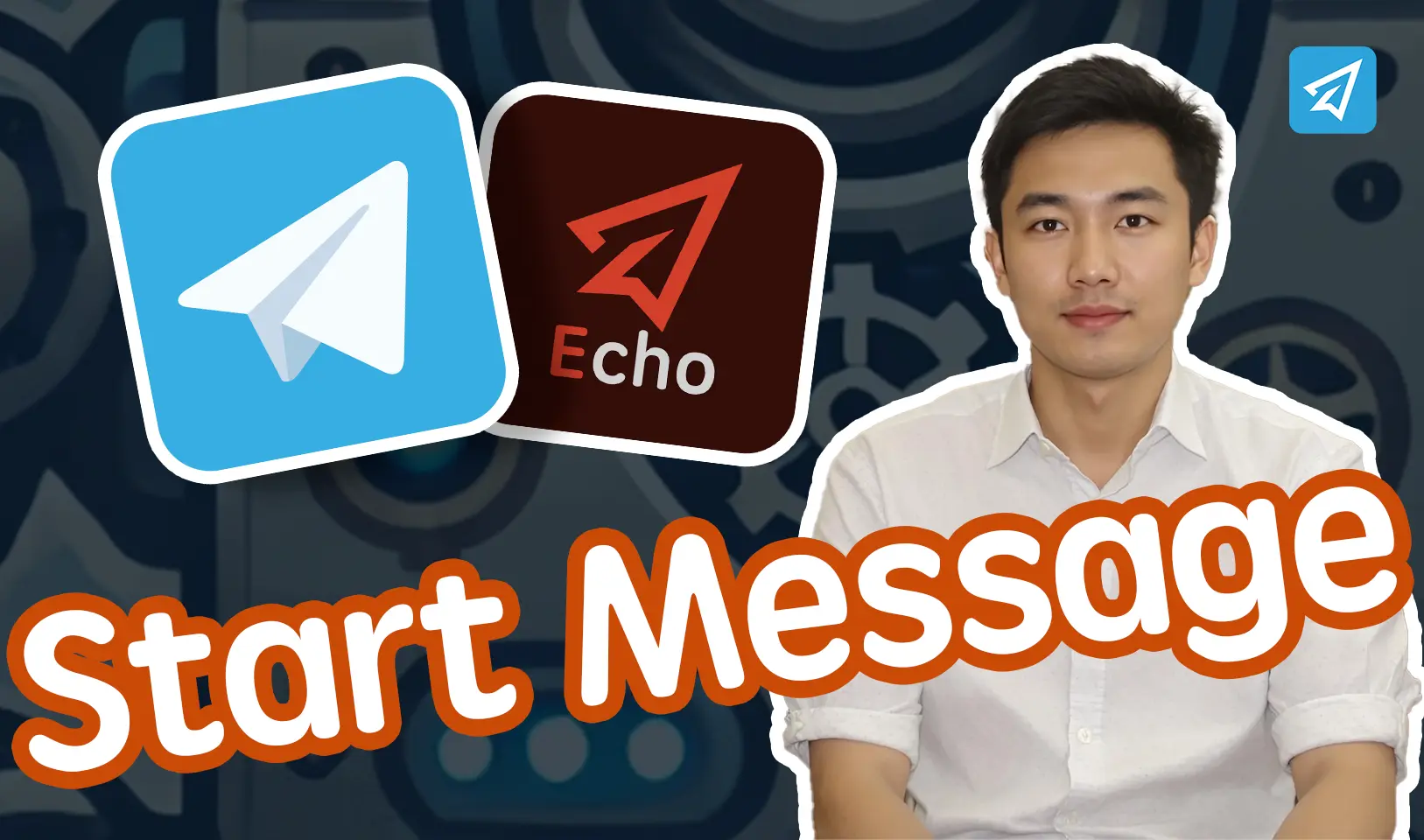 Automatically Send Start Messages with Button | Customer Service | Telegram Business | OnlyTG Echo