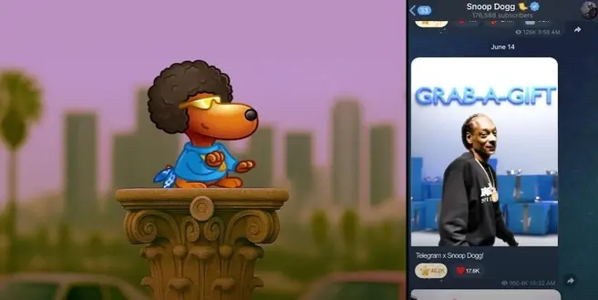 [2025.7.10]Snoop Dogg’s Telegram Digital Gifts Sell Out in 30 Minutes for $12 Million