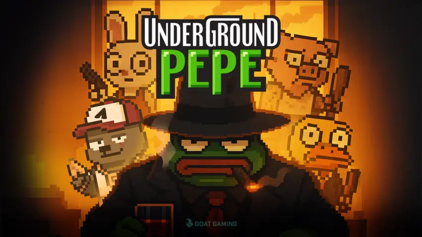 GOAT Gaming Launches NFT-Powered ‘Underground Pepe’ on Telegram