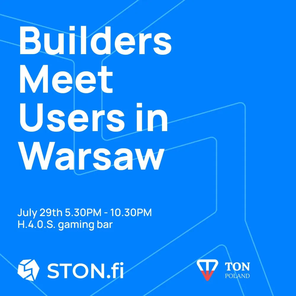 STON.fi Hosts Warsaw Meetup for TON Ecosystem Builders & Users