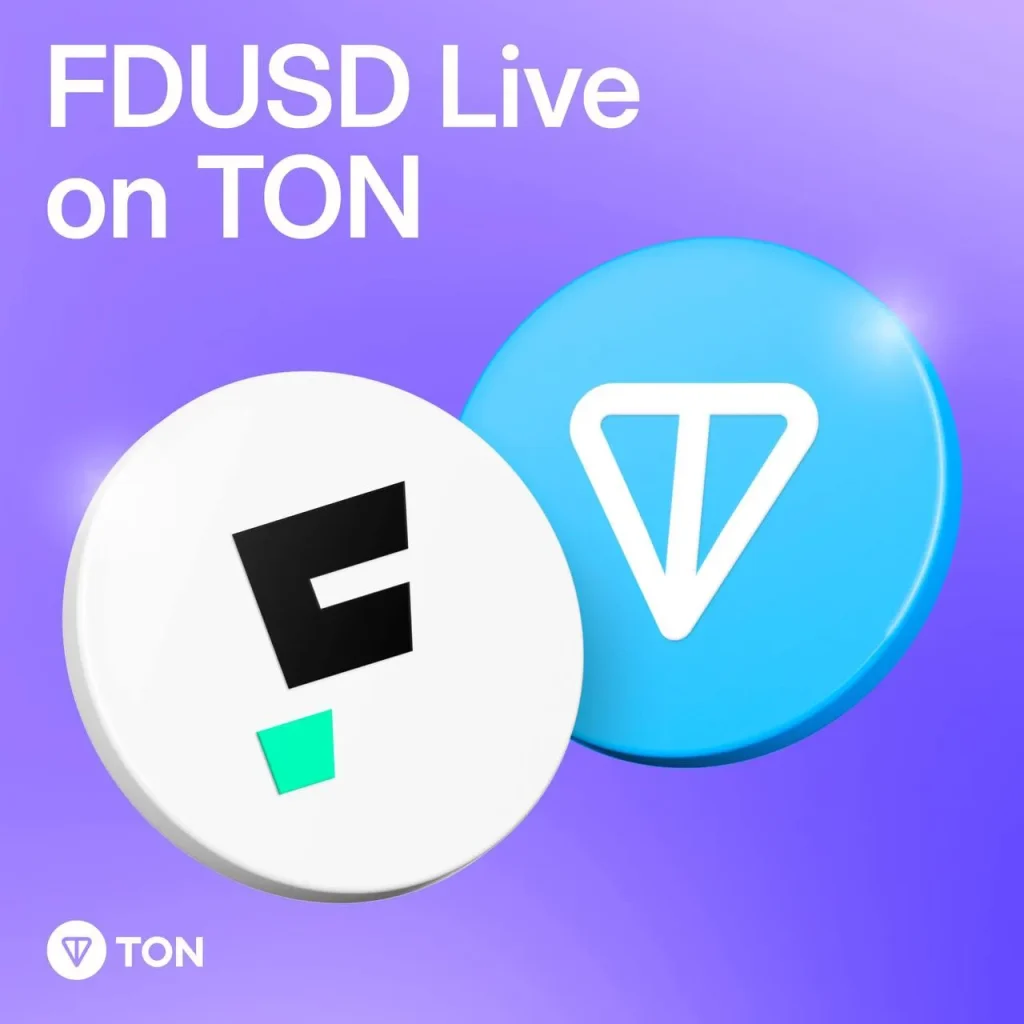 FDUSD Stablecoin Launches Natively on TON Blockchain
