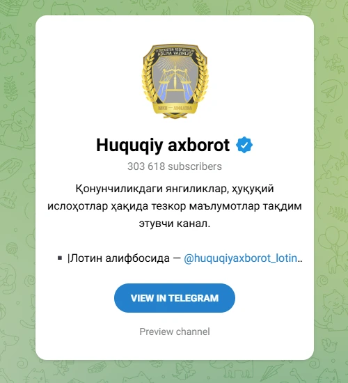 Huquqiy axborot