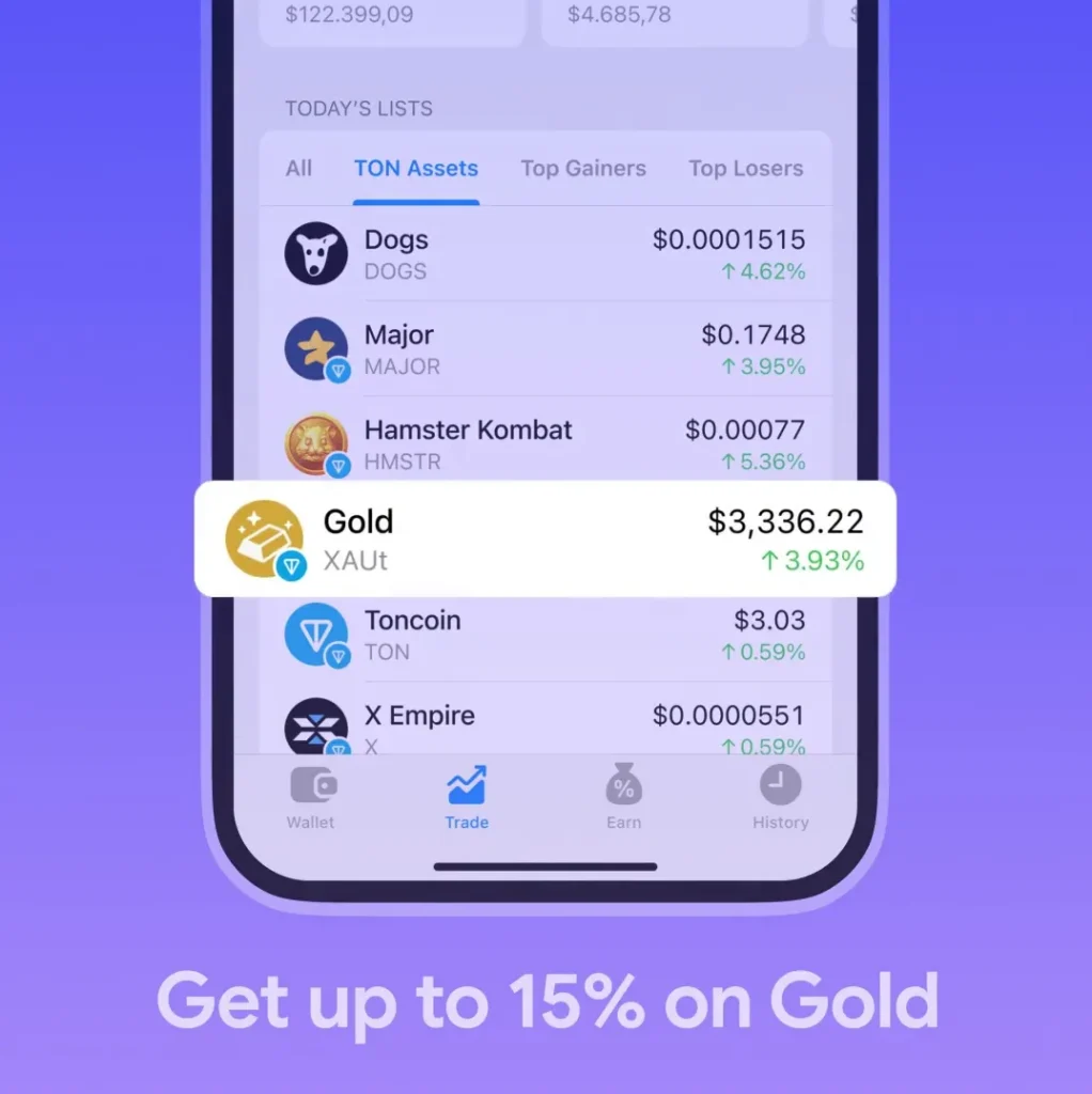 Wallet Launches 15% APY Gold Earn Campaign with Zero Purchase Fees