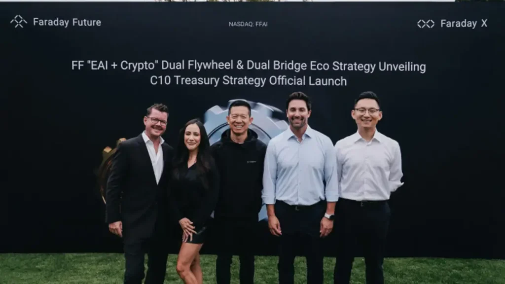 Faraday Future Unveils Web3 Strategy: Tokenized EVs & $30M Crypto Treasury