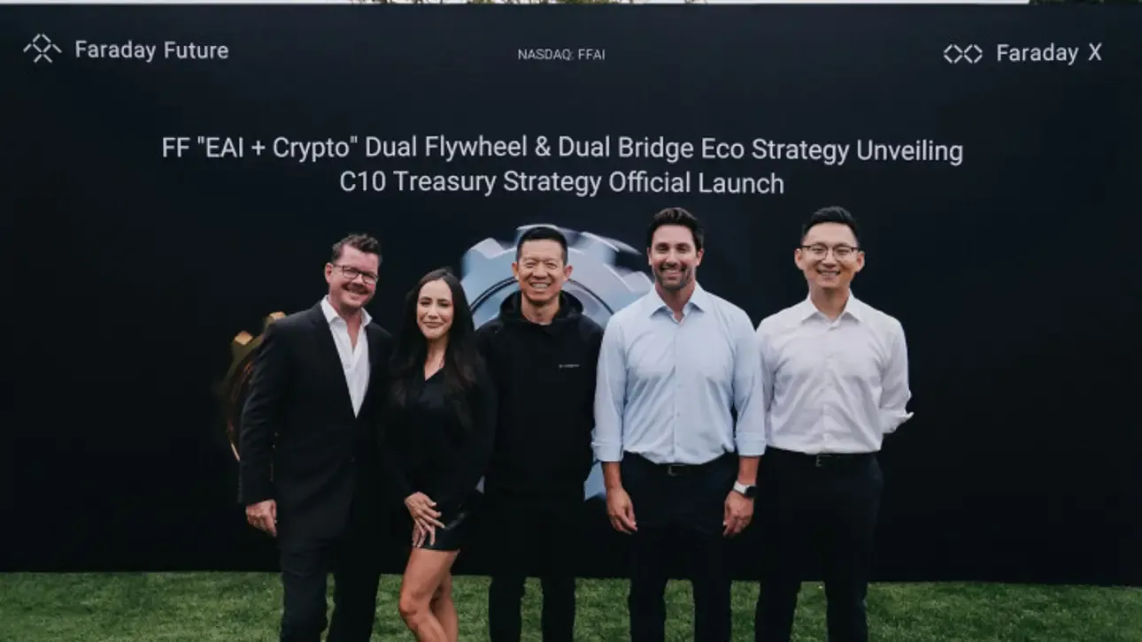 Faraday Future Unveils Web3 Strategy: Tokenized EVs & $30M Crypto Treasury