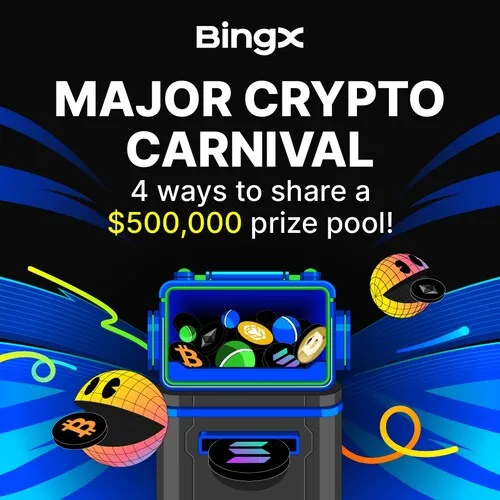 BingX Launches 500K USDT "Crypto Hot Celebration" Trading Event