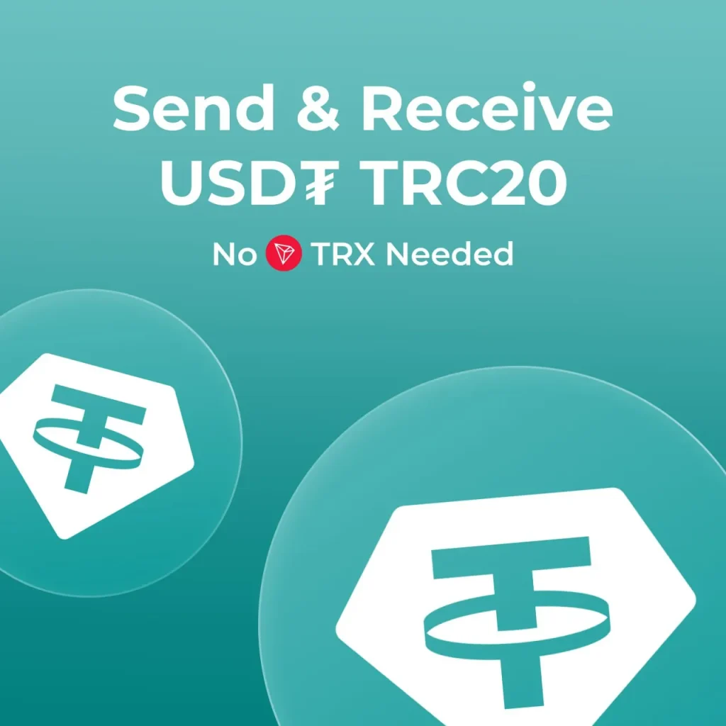 Send & Receive TRC20 USDT Gas-Free with Tonkeeper Battery