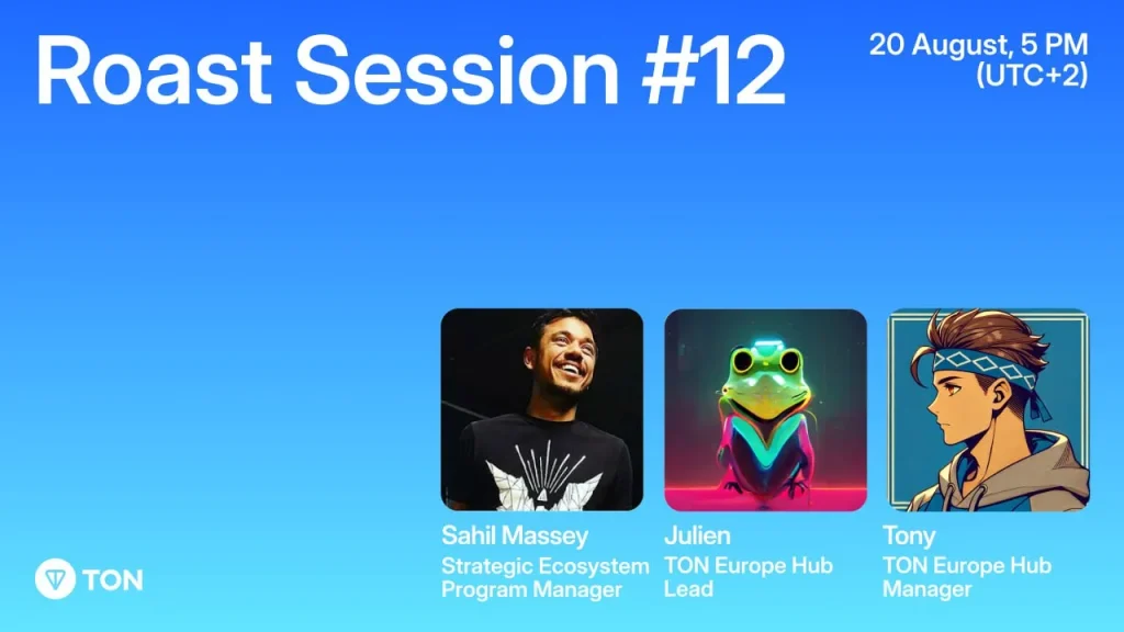 Pitch & Polish: TON Builders Roast Session #12 Live Wednesday