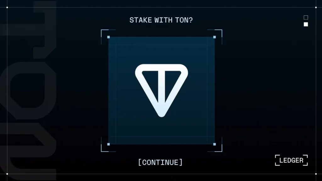 Secure TON Staking Launches in Ledger Live