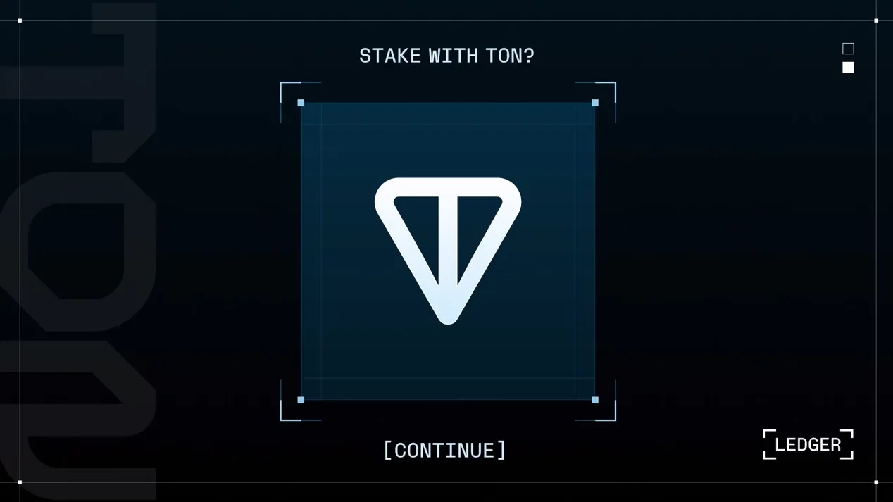 Secure TON Staking Launches in Ledger Live