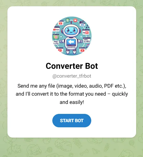 Utility Telegram Bot