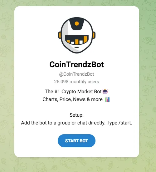 Telegram Bot of Crypto