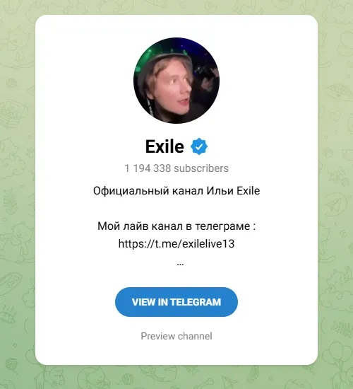 Telegram channels of Blog