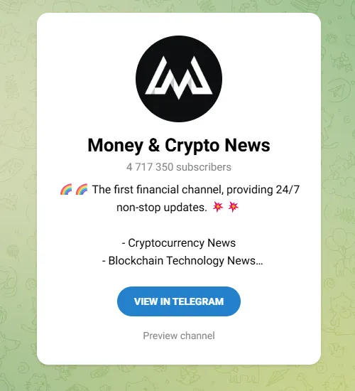 Telegram Channels for Economy