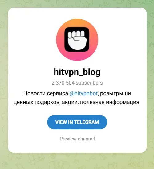 Russian telegram channels for tech
