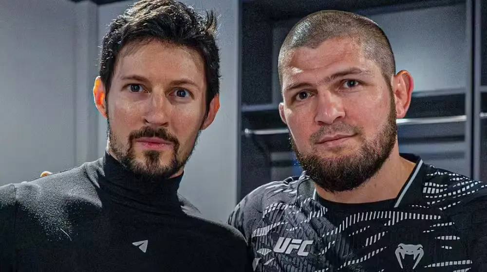 Khabib Nurmagomedov Invites Telegram CEO Pavel Durov to Train