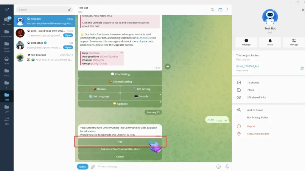 Pro Communities – Channel