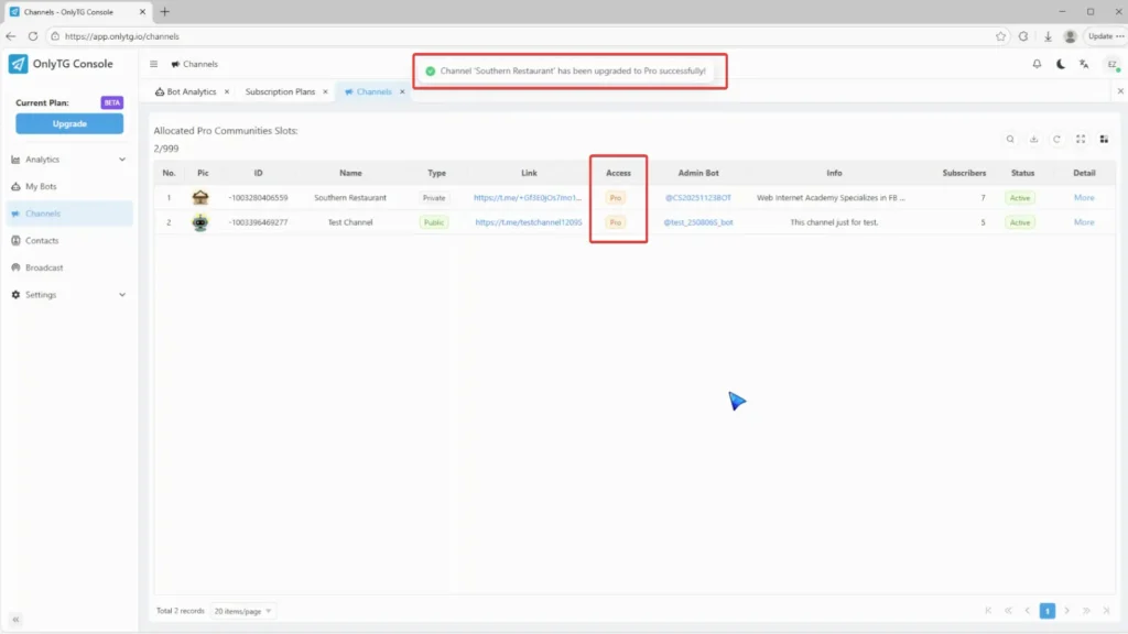 Pro Communities – Channel