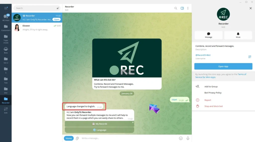 OnlyTG Recorder Help