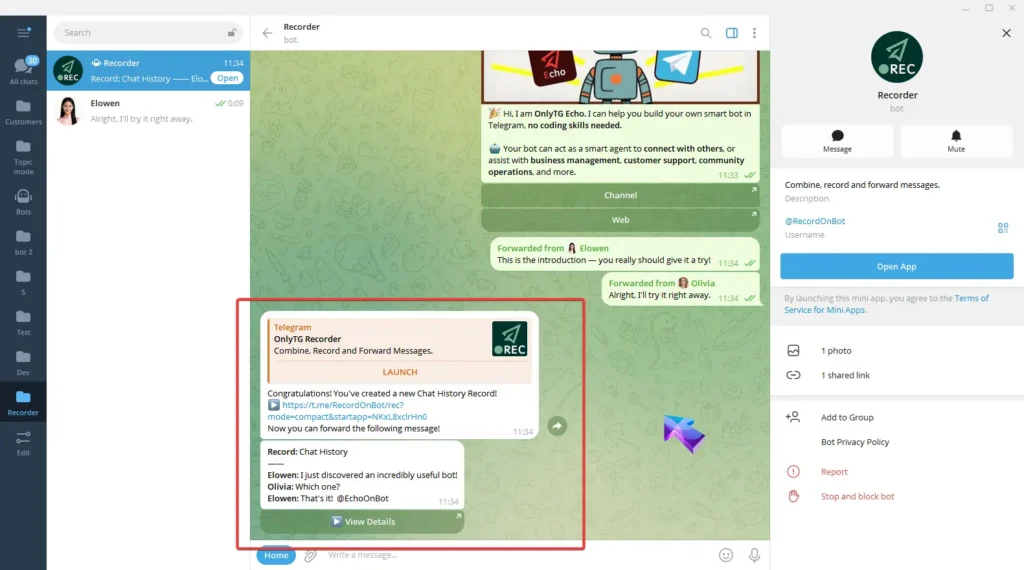 OnlyTG Recorder Help