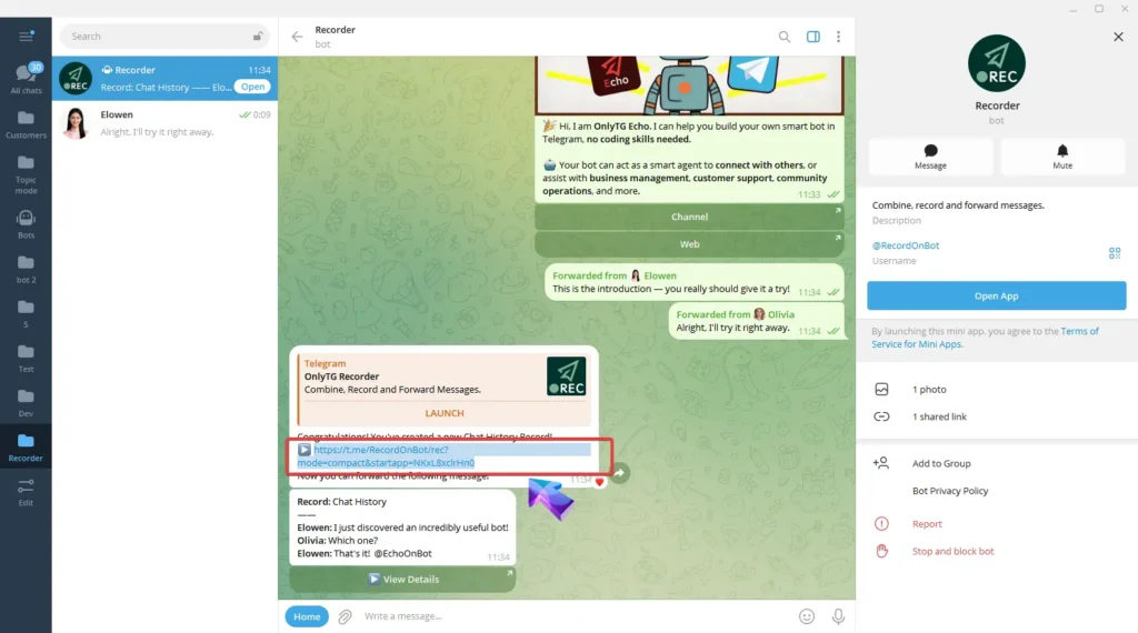 OnlyTG Recorder Help
