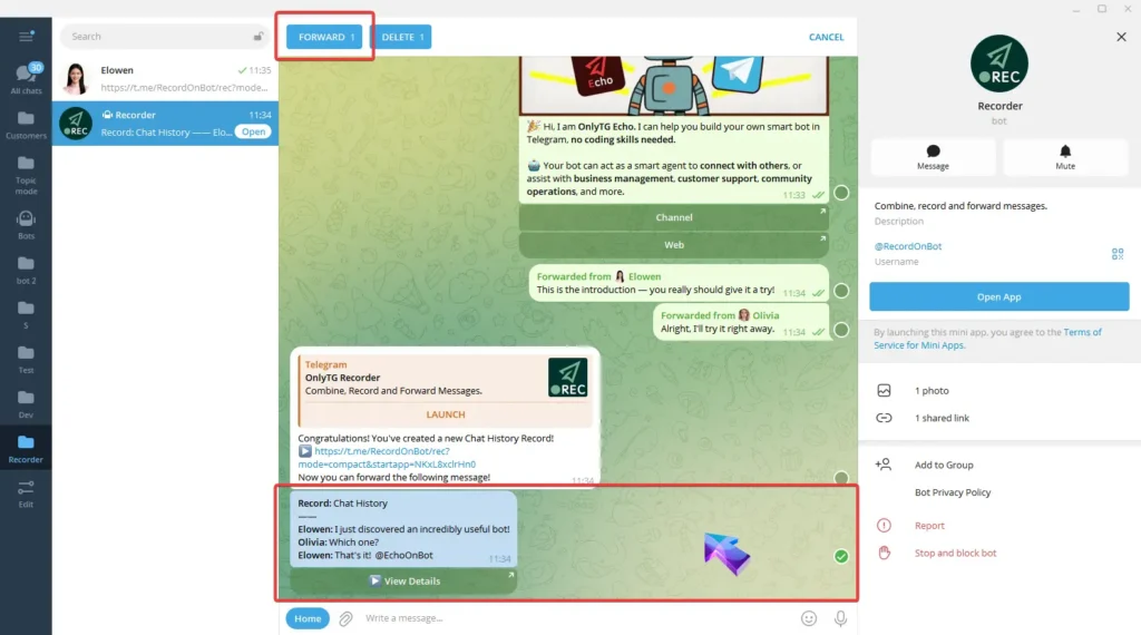 OnlyTG Recorder Help