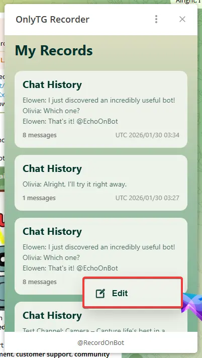 OnlyTG Recorder Help