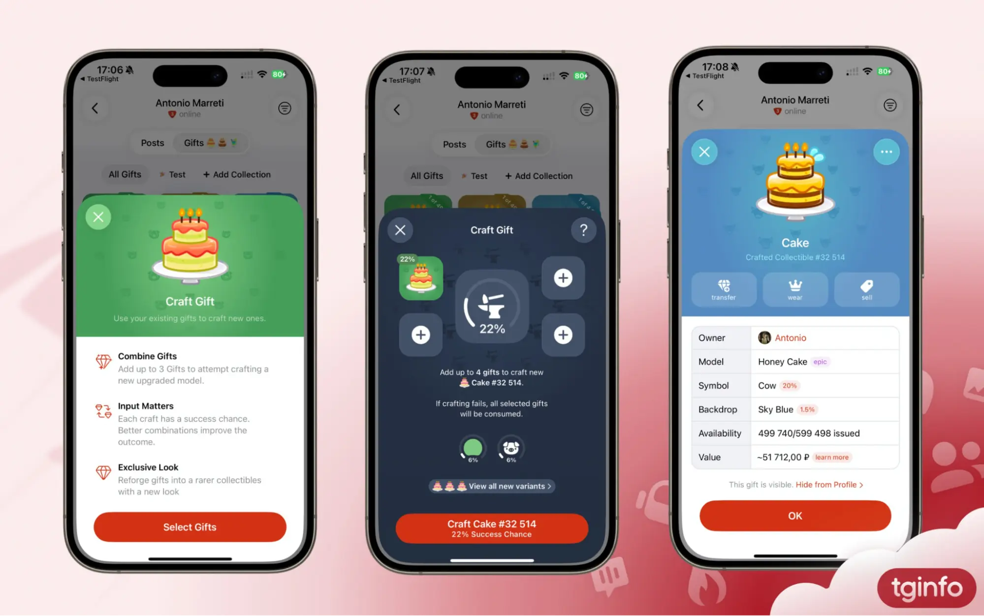 Gift Crafting Enters Active Testing in Telegram