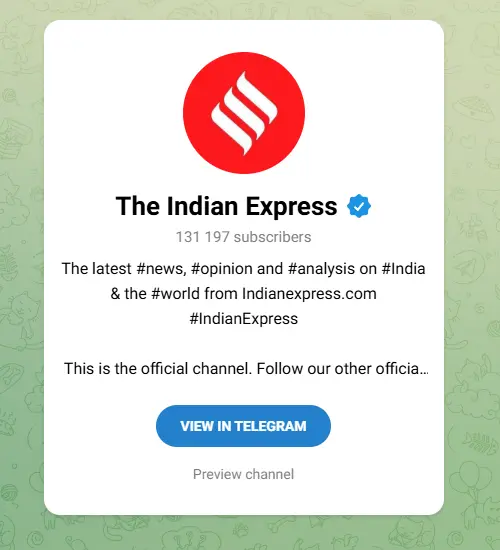 Discover 6 Indian Telegram Channels of News in 2026