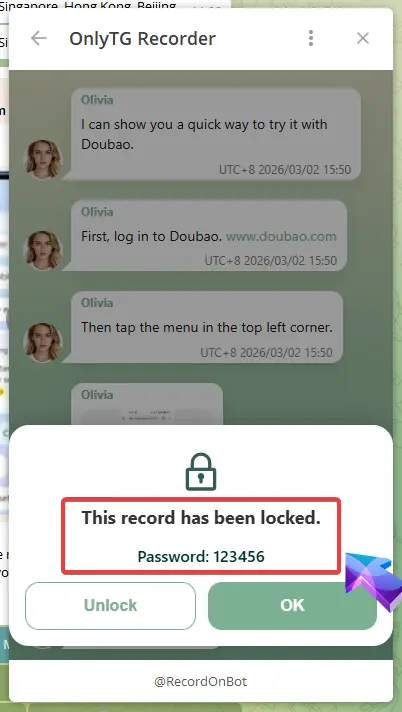 Lock Record